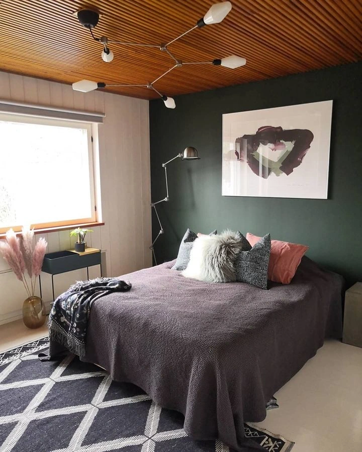 Scnadinavian interior Tikkurila N378 Ficus review