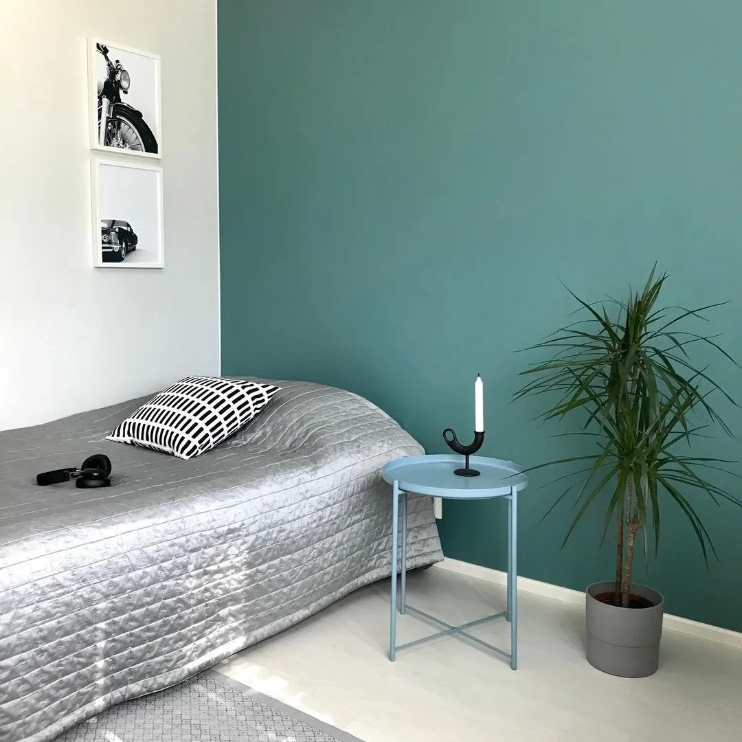 Bedromm accent wall S440 Silk Road