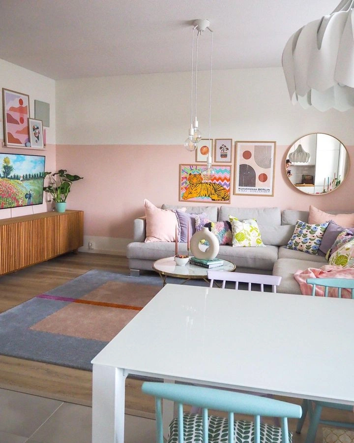 Tikkurila  Y408 bright living room