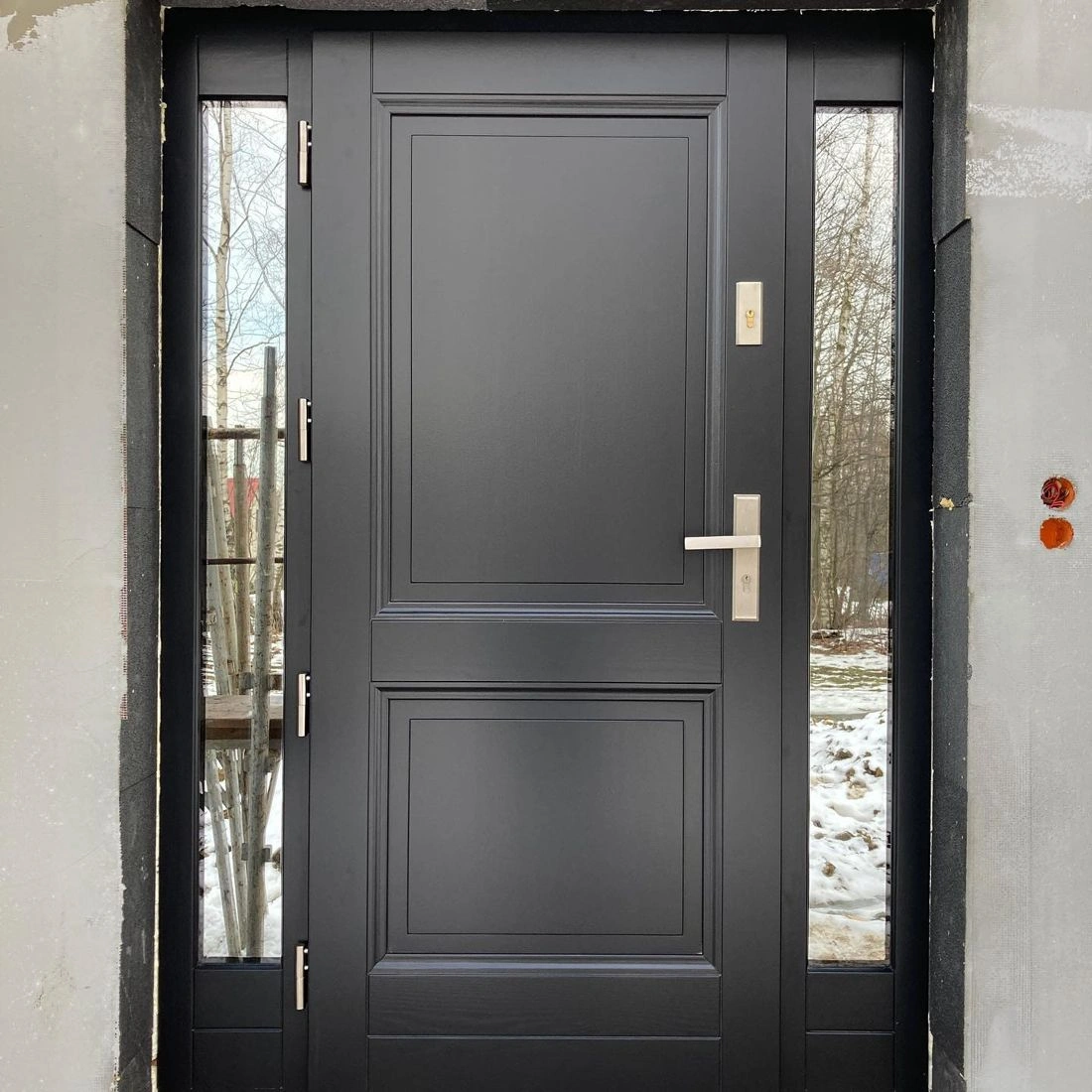 RAL 9011 etuovi sävy