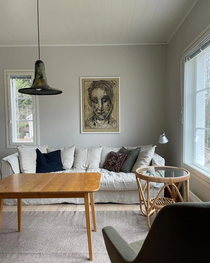 Tikkurila G487 olohuone sävy