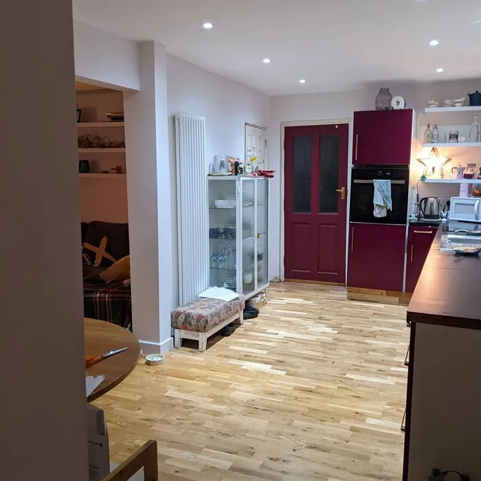 RAL 4004 keittiön kaapit 