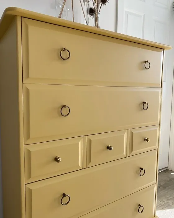 Frenchic Paint Hot as Mustard maalatut huonekalut sävy kokemuksia