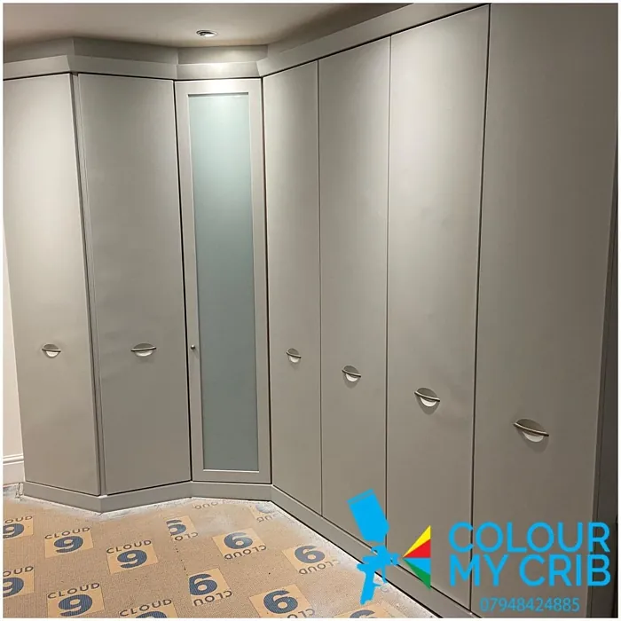 RAL 7035 maalatut huonekalut 