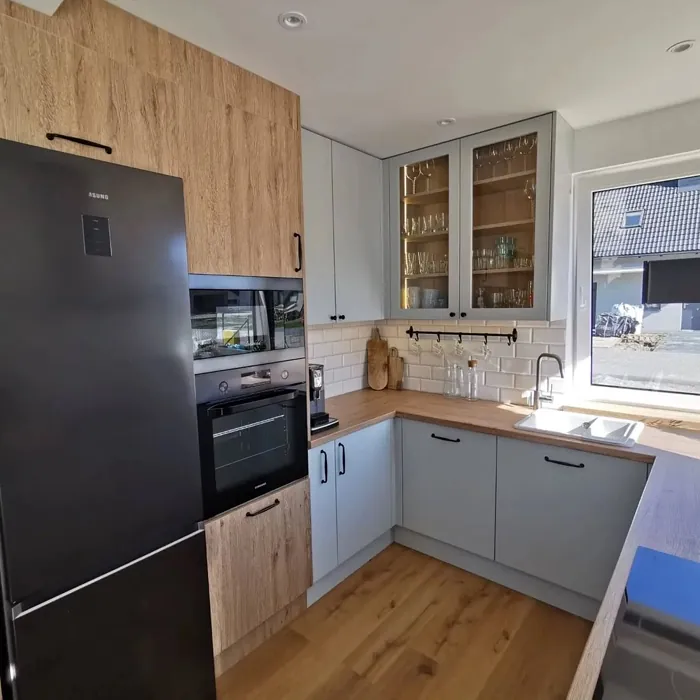 RAL 7035 keittiön kaapit kuva