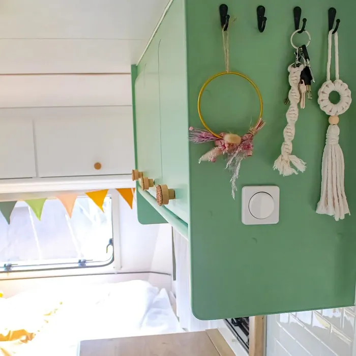 RAL 6021 keittiön kaapit 