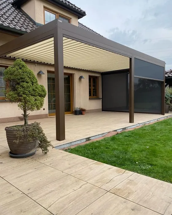 RAL Classic  Sepia brown ulkopuoli väri