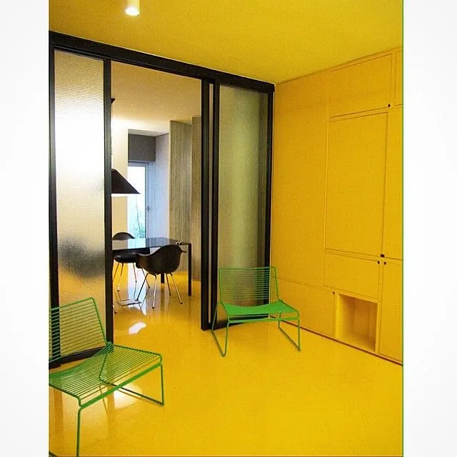 RAL Classic  Signal yellow seinämaalaus 