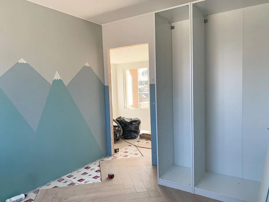 Tikkurila Aalto lastenhuone väri