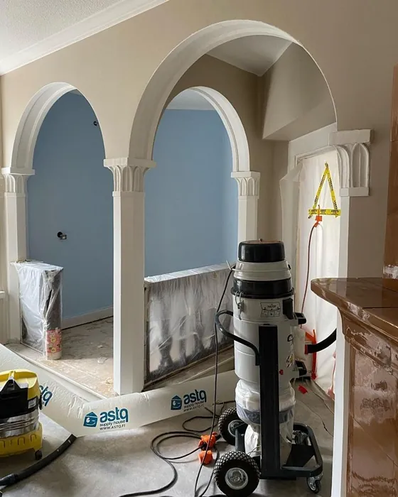 Tikkurila Cumulus olohuone sisustus