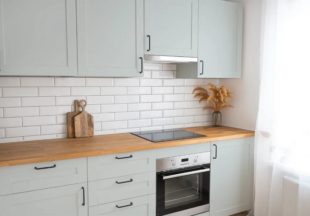 Tikkurila undefined G429 skandinaaviset keittiön kaapit