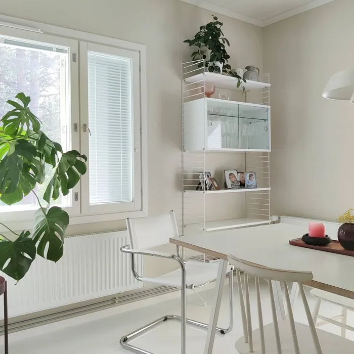 Tikkurila G458 ruokasali sisusta