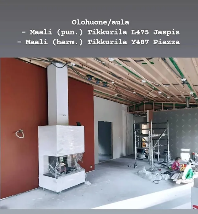 Tikkurila Jaspis olohuone sävy kokemuksia