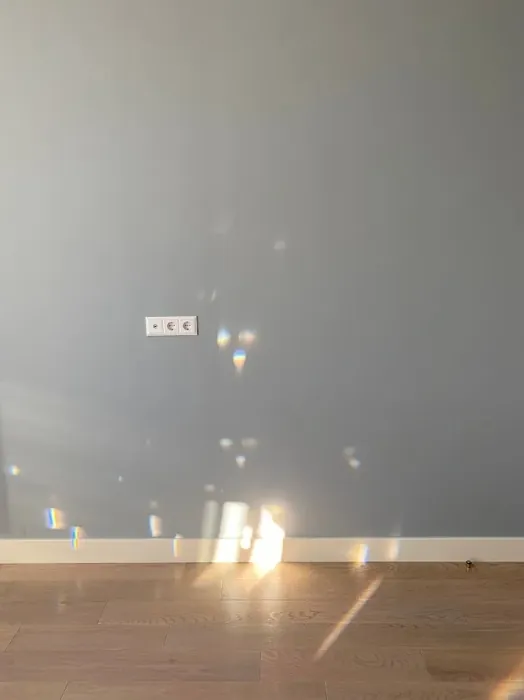 Dusted blue wall paint color K492 Tikkurila