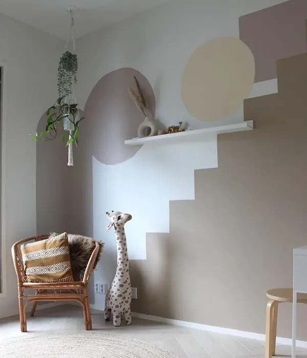 Kids room interior with V466 Lama color