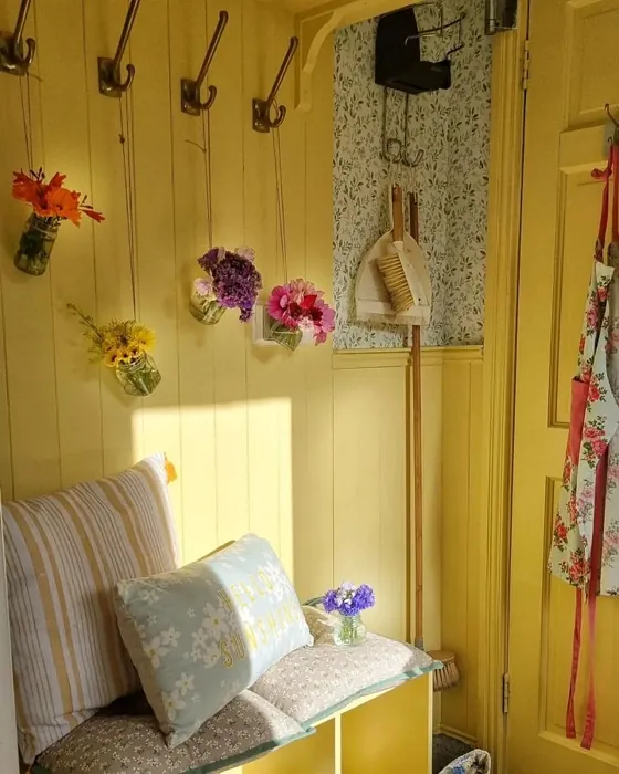 Tikkurila Lemonade seinämaalaus 