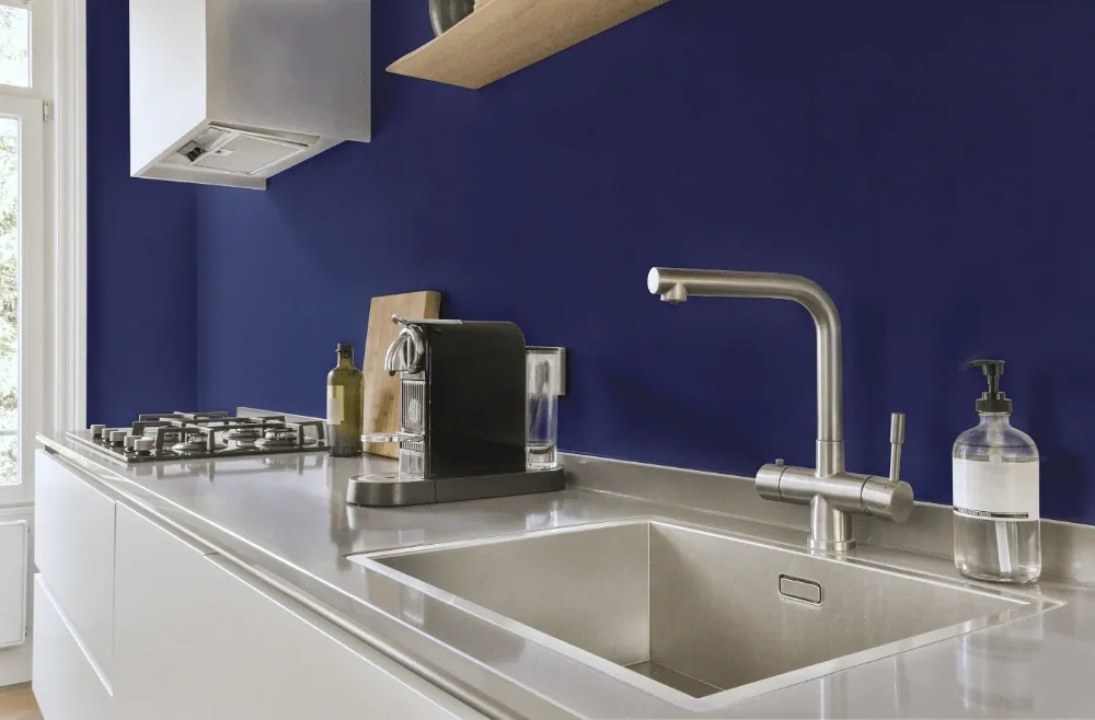 Tikkurila undefined M347 keittiö maalattu backsplash