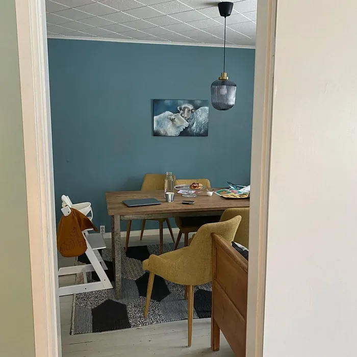 Tikkurila Tide L491 dining room