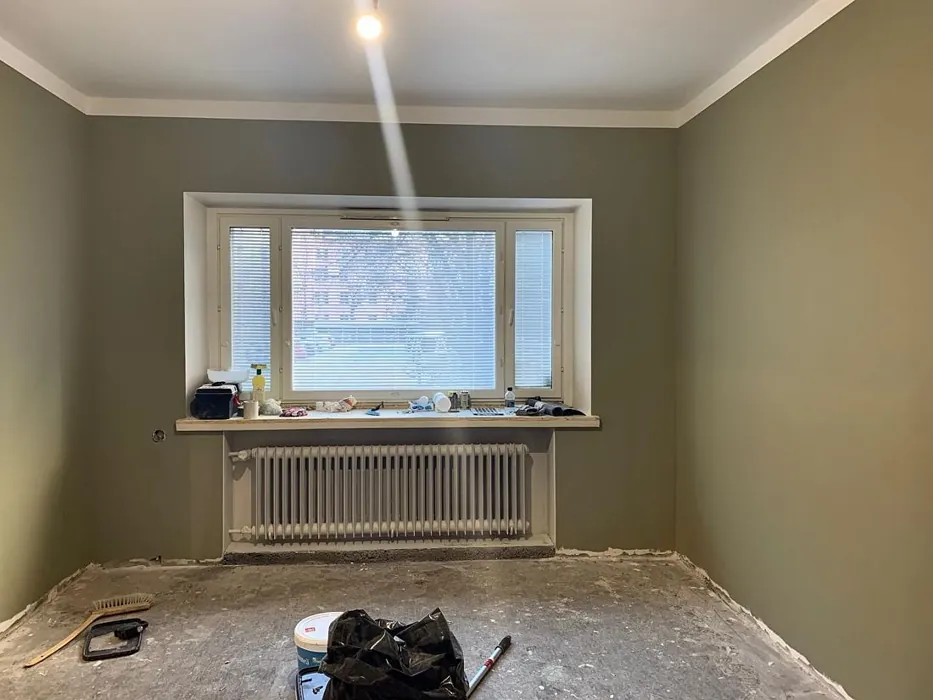 Tikkurila S458 olohuone sisusta