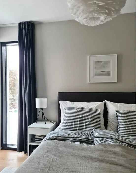 Tikkurila Mediaani makuuhuone sävy