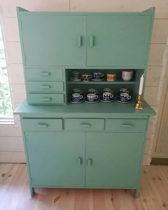 Tikkurila Mentoli maalatut huonekalut 