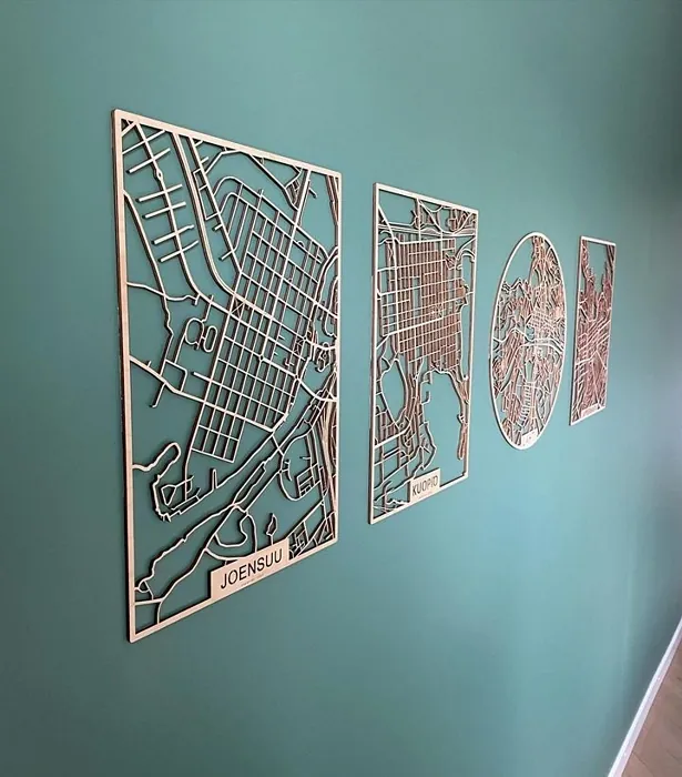 Accent wall Tikkurila V376 Mermaid review