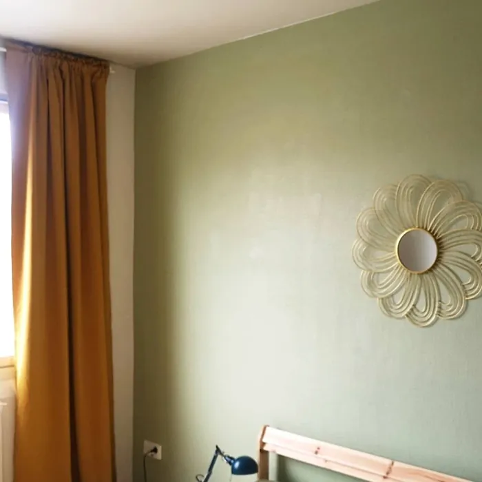 Tikkurila Oliivilehto korostusseinä sävy