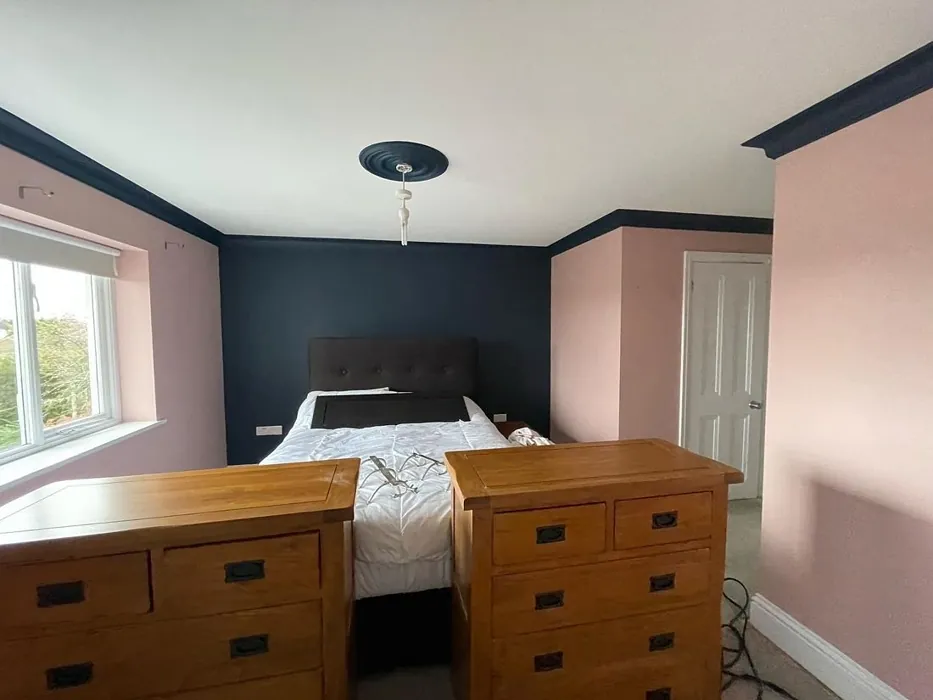 Tikkurila Paviljonki makuuhuone sisusta