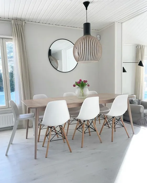 Tikkurila Pilvi ruokasali sävy