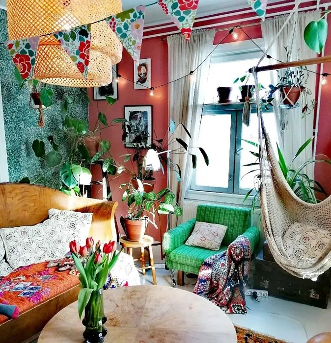 Tikkurila V413 olohuone sisusta