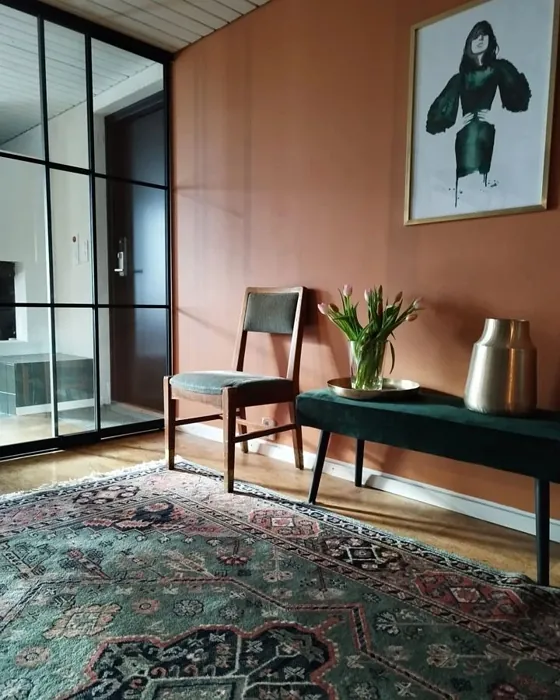 Tikkurila Sadonkorjuu olohuone sävy
