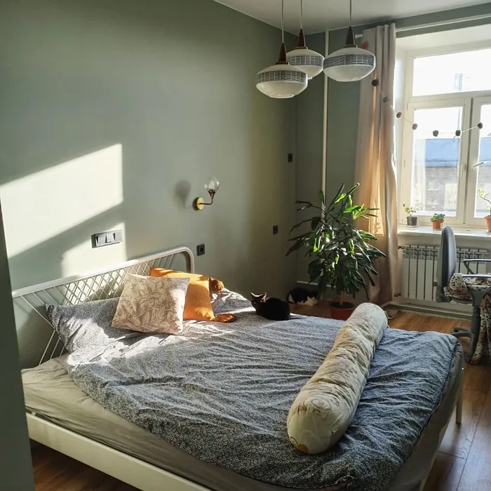 Tikkurila Serpentiini makuuhuone sävy