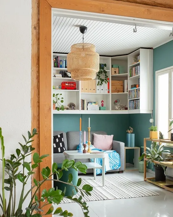 Tikkurila Silkkitie olohuone väri