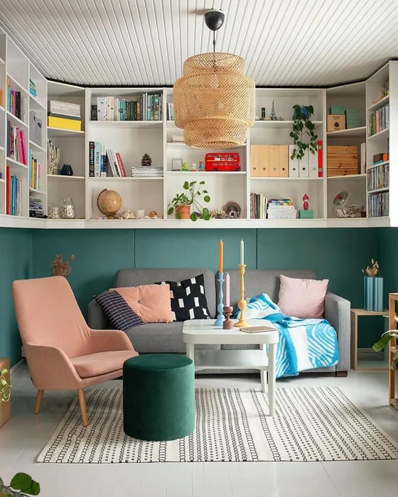 Tikkurila Silkkitie olohuone sisusta