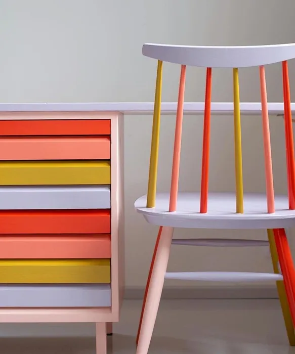 Tikkurila J426 maalatut huonekalut sävy