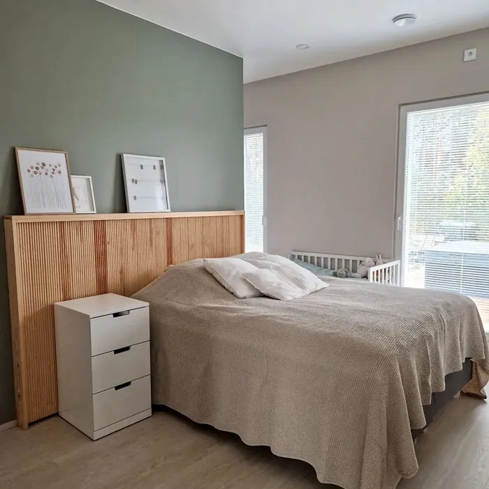 Tikkurila Arctic Willow M495 bedroom