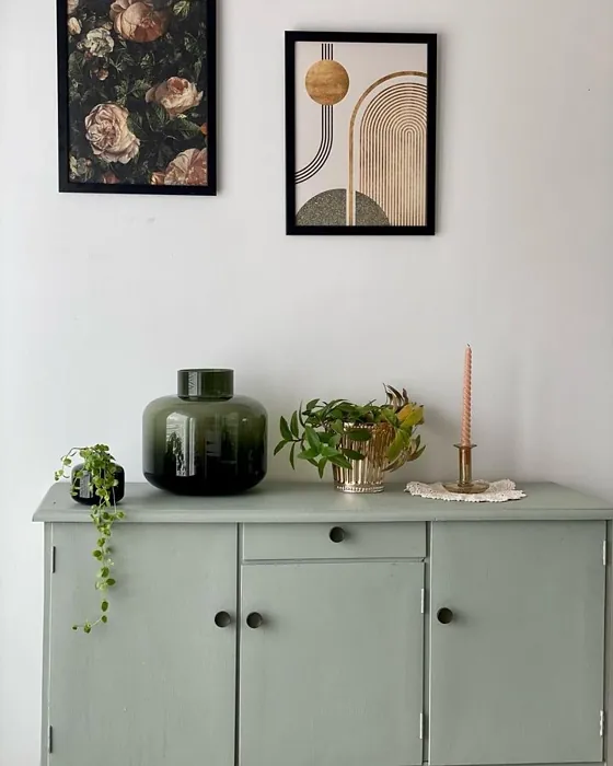 Tikkurila Arctic Willow M495 painted furniture