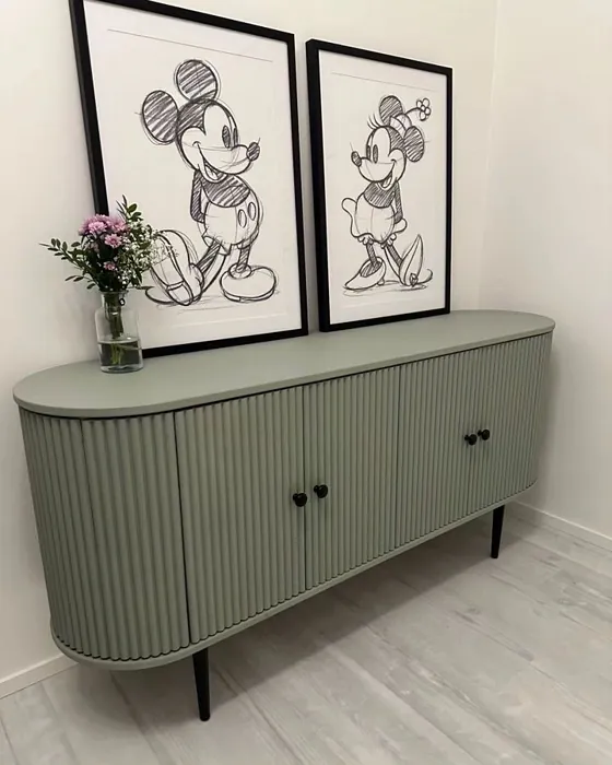 Tikkurila Tunturipaju maalatut huonekalut sävy