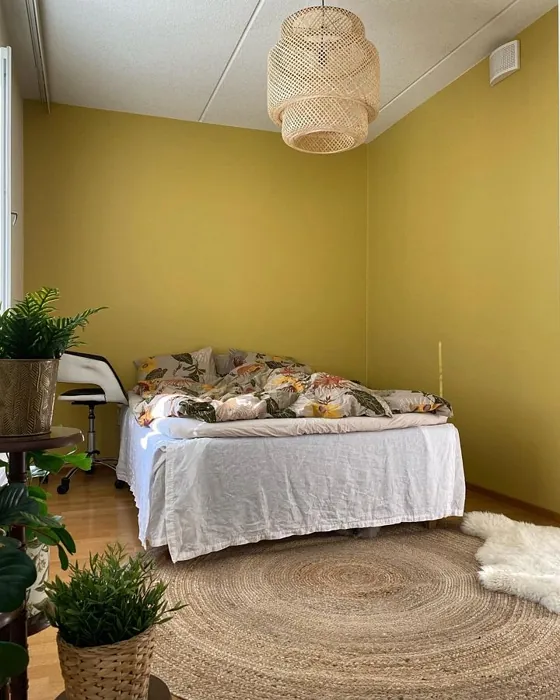 Tikkurila Tuohus J392 makuuhuone