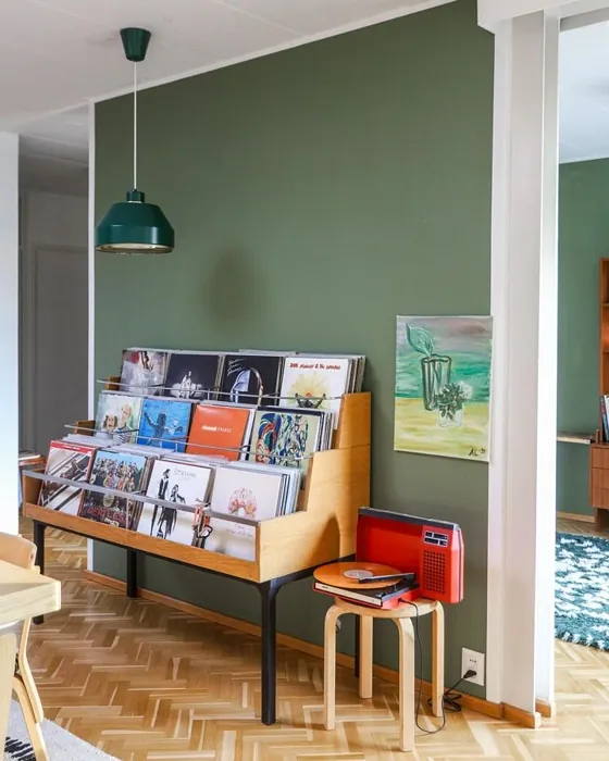 Tikkurila Verholehti olohuone sisusta