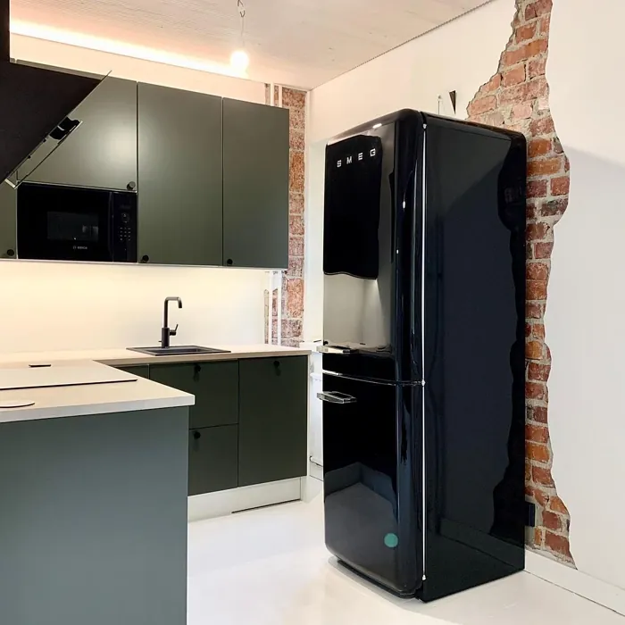 Tikkurila X495 keittiön kaapit sävy