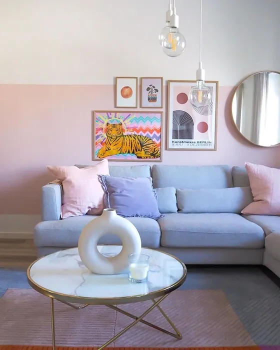 Tikkurila  Y408 colorful living room