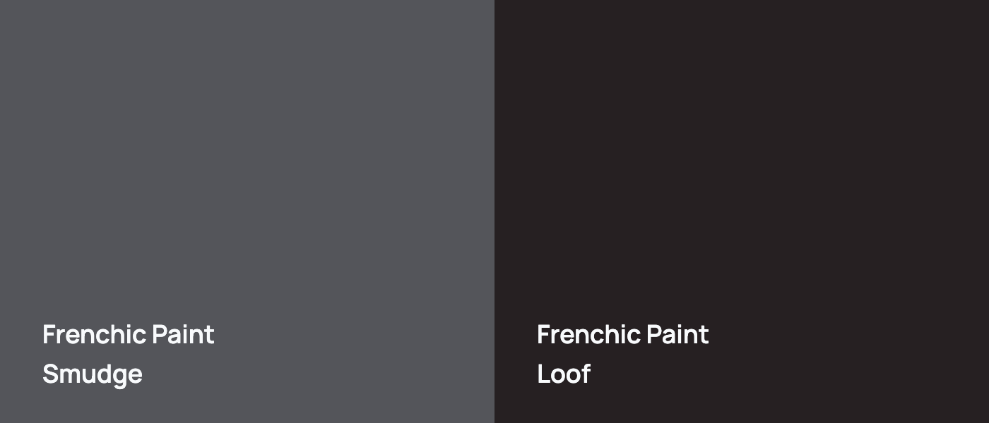 Frenchic Paint  Smudge vs Frenchic Paint  Loof