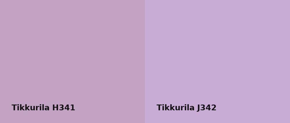 Tikkurila  H341 vs Tikkurila  J342