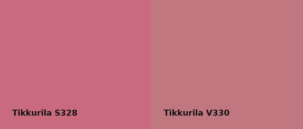 Tikkurila  S328 vs Tikkurila  V330
