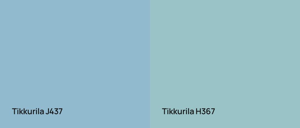 Tikkurila  J437 vs Tikkurila  H367
