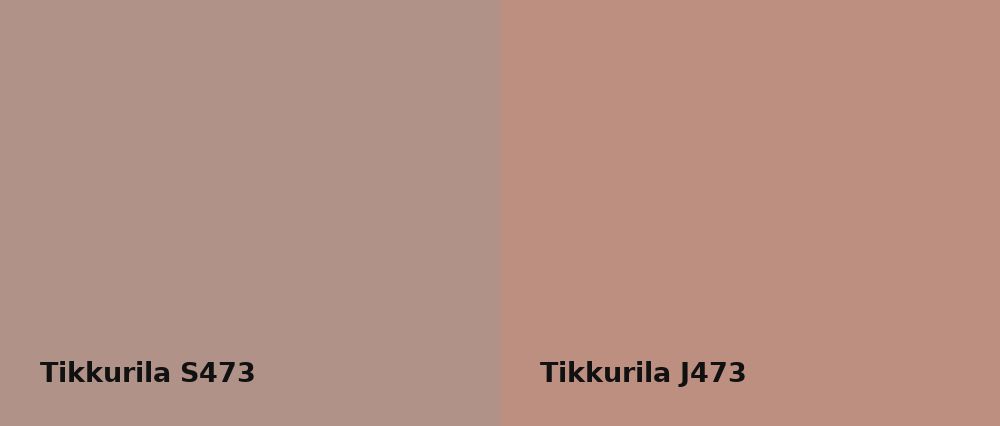 Tikkurila  S473 vs Tikkurila  J473