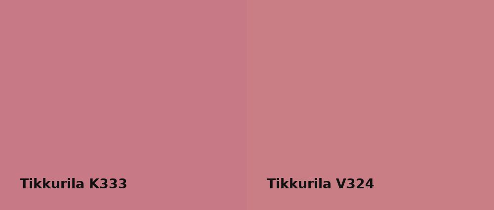 Tikkurila  K333 vs Tikkurila  V324