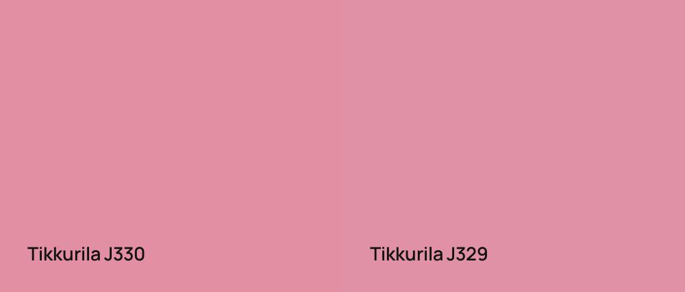 Tikkurila  J330 vs Tikkurila  J329