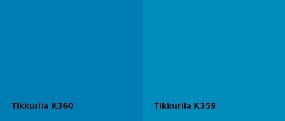 Tikkurila  K360 vs Tikkurila  K359